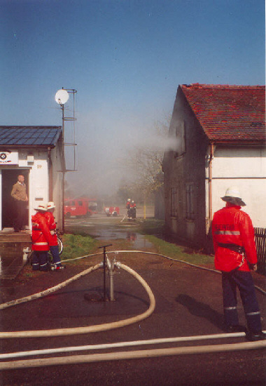 Einsatz mit Nebelgerät