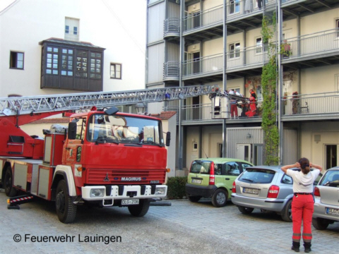 Bergung des Patienten