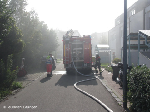 Löschwasserversorgung mittels HLF