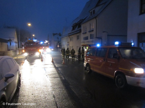 Einsatzkräfte der Feuerwehr