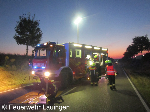 HLF im Einsatz