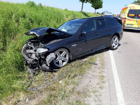 beschädigtes Unfallfahrzeug