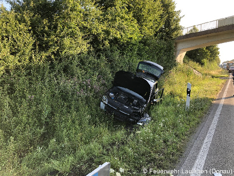 Eines der Unfallfahrzeuge