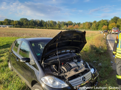 beschädigtes Unfallfahrzeug