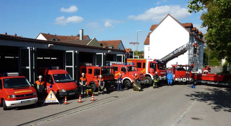 Die Fahrzeuge der Freiwilligen Feuerwehr